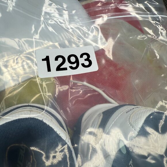 Skechers Reprints Mens Size 11 White & Navy Memory Foam Athletic Sneakers - Picture 8 of 8